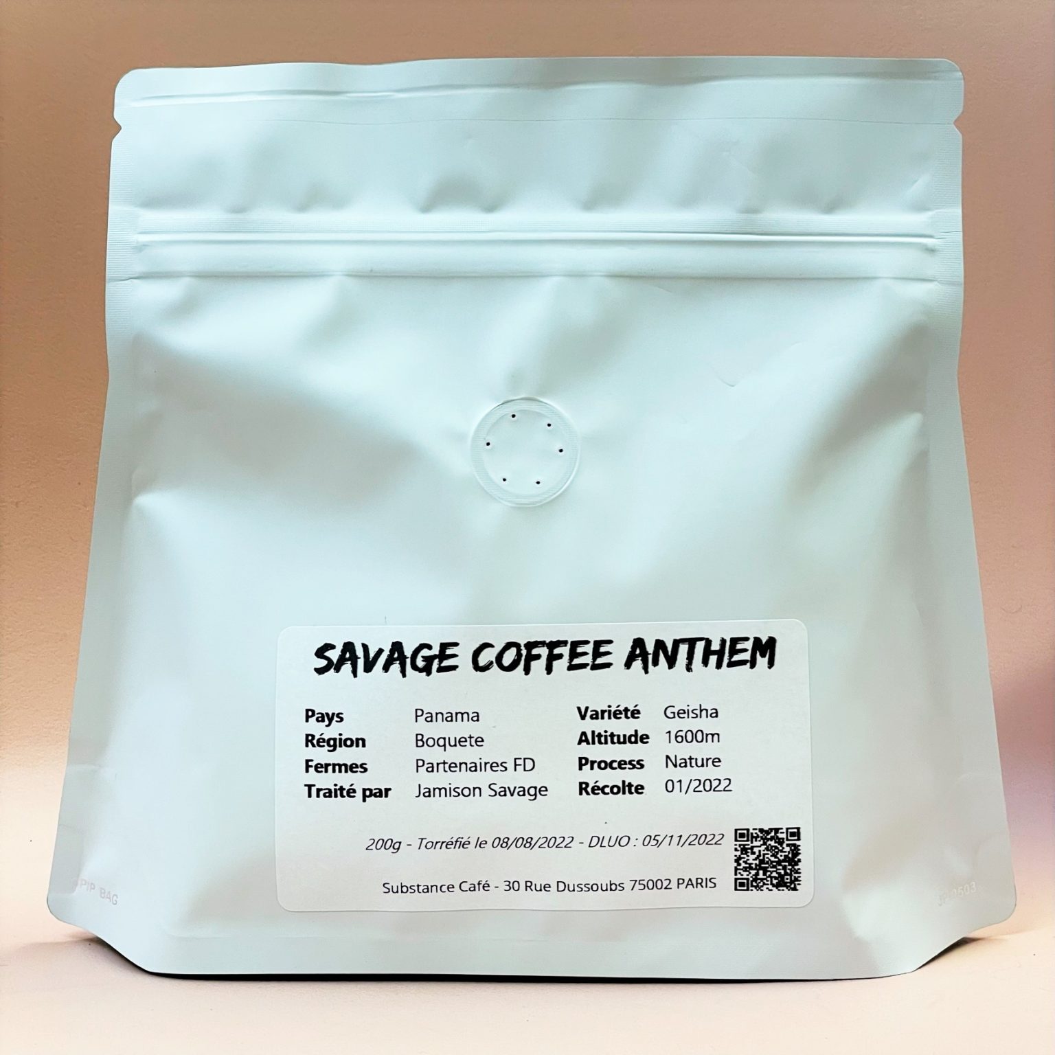 Panama Savage Coffee Anthem Substance Café