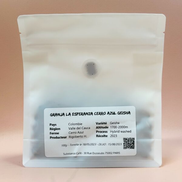 Colombia Granja La Esperanza Cerro Azul Geisha - Image 2