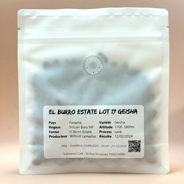Panama El Burro Estate Lot 17 geisha - Image 2